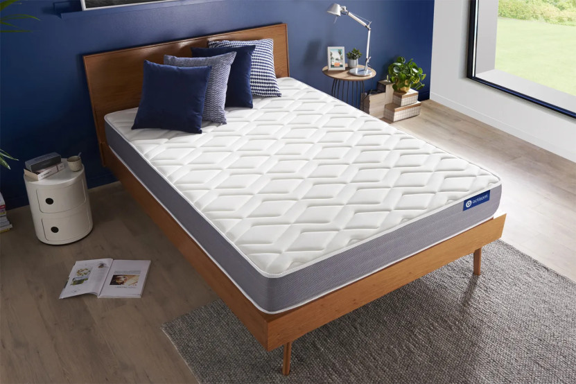Matelas 130x220 cm Ressorts ensachés et Mémoire de forme - Actiflex Dream