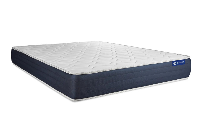 Matelas 140x220 cm Ressorts ensachés et Mémoire de forme - Actiflex Sleep
