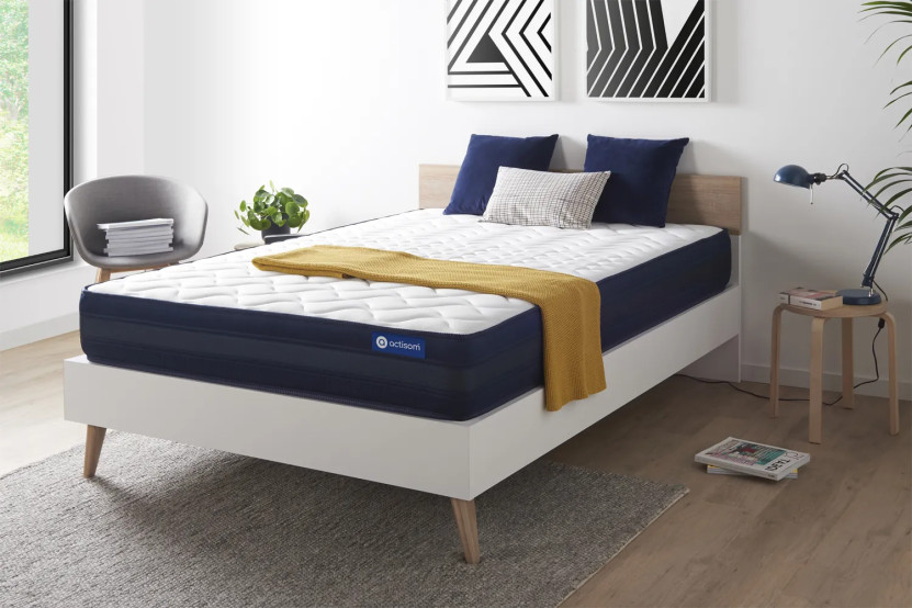 Matelas 180x190 cm Latex et mémoire de forme - Actilatex Tech