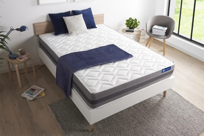 Matelas 180x190 cm Latex et mémoire de forme - Actilatex Relax