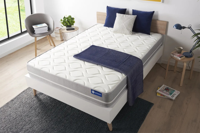 Matelas 180x220 cm Latex et mémoire de forme - Actilatex Touch