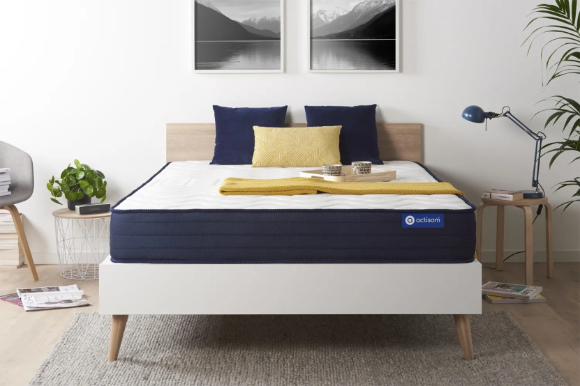 Matelas 160x220 cm Latex et mémoire de forme - Actilatex Life