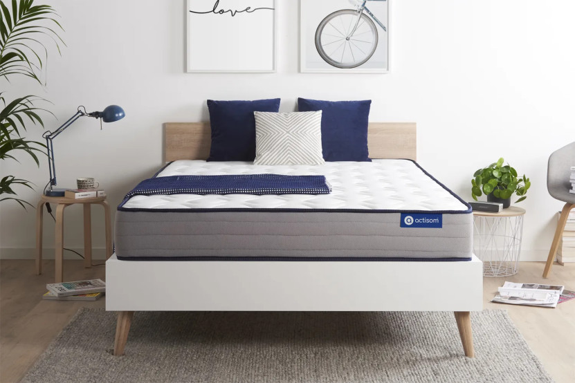Matelas 140x190 cm Latex et mémoire de forme - Actilatex Form
