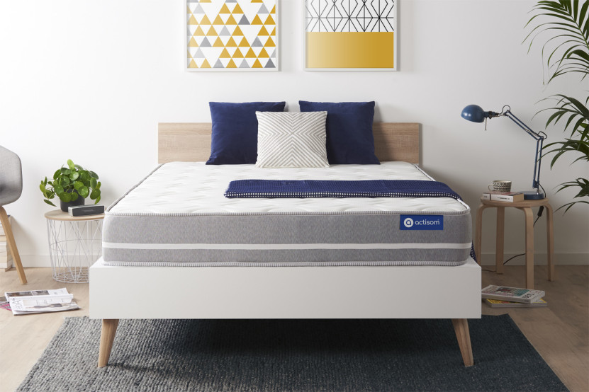 Matelas 180x220 cm Latex et mémoire de forme - Actilatex Touch