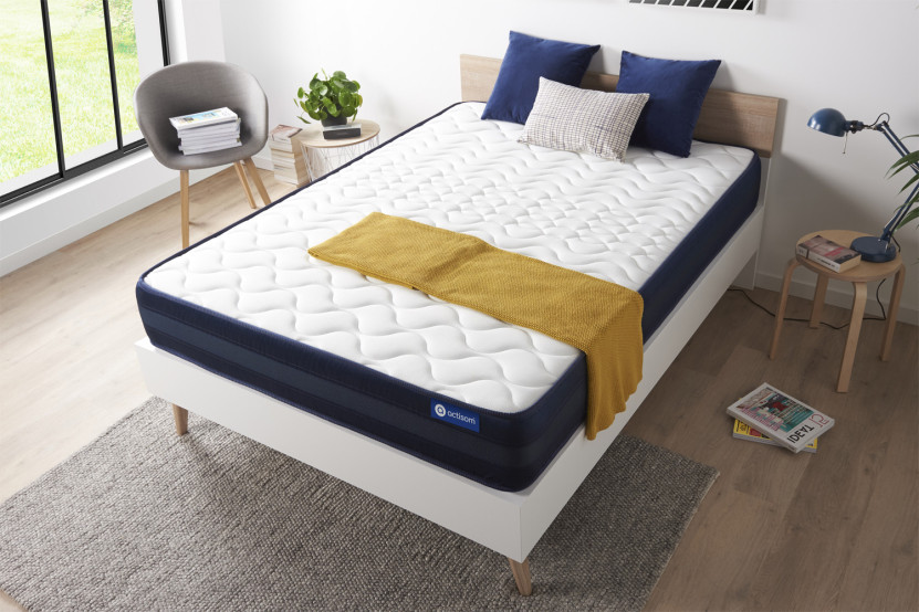 Matelas 180x210 cm Latex et mémoire de forme - Actilatex Tech