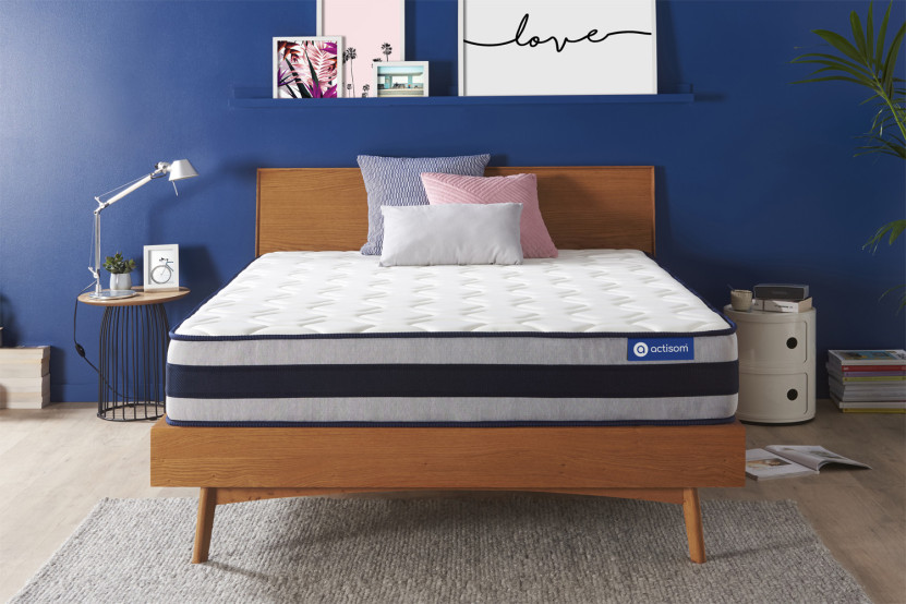 Matelas 180x190 cm Ressorts ensachés et Mémoire de forme - Actiflex Ergo