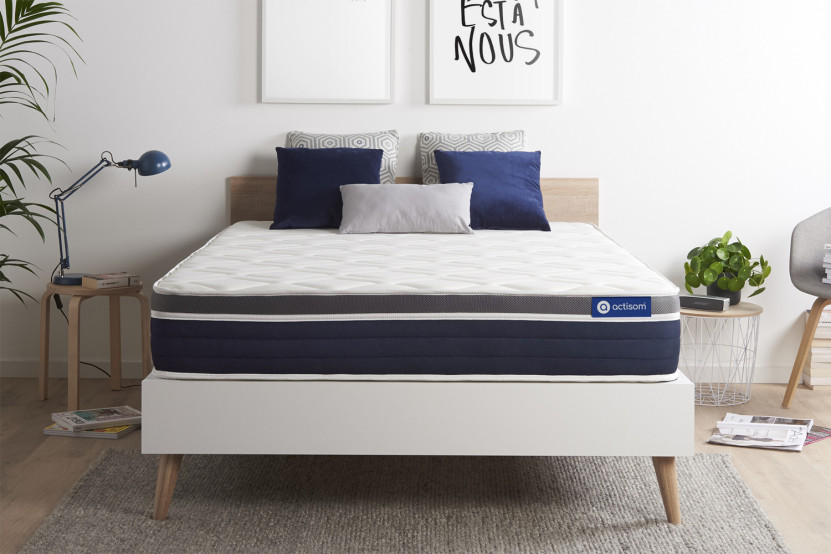 Matelas 160x220 cm Latex et mémoire de forme - Actilatex Confort