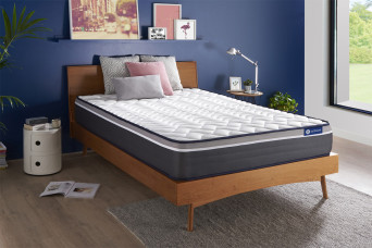 Matelas 160x190 cm Ressorts ensachés et Mémoire de forme - Actiflex Plus