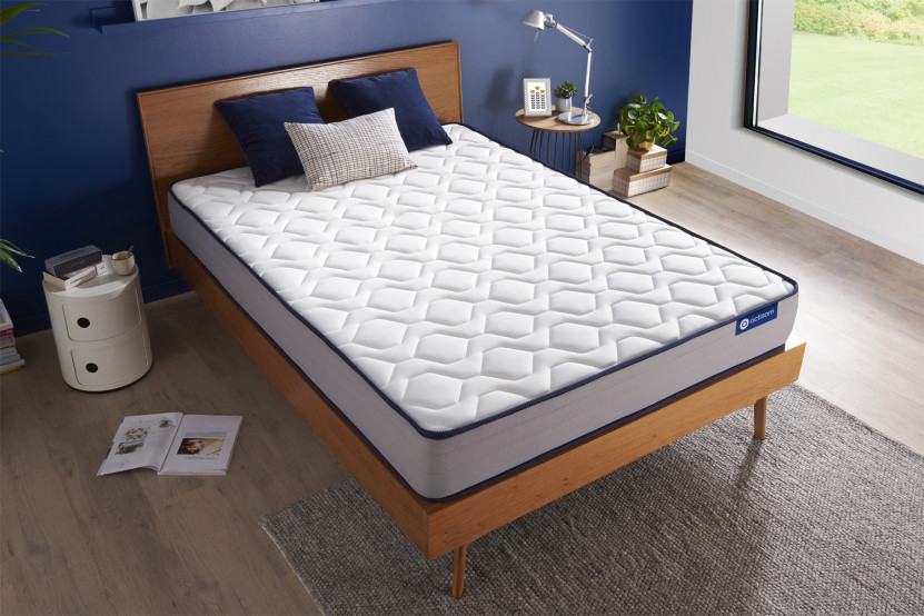 Matelas 180x220 cm Ressorts ensachés et Mémoire de forme - Actiflex Form
