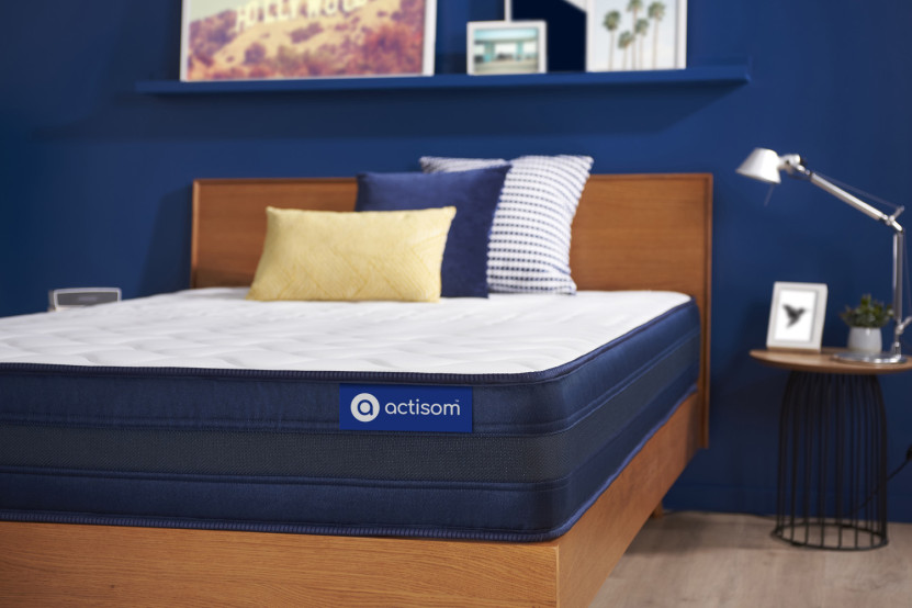 Matelas 120x220 cm Ressorts ensachés et Mémoire de forme - Actiflex Tech