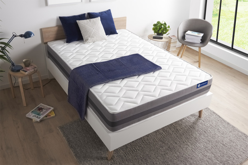 Matelas 100x200 cm Latex et mémoire de forme - Actilatex Relax