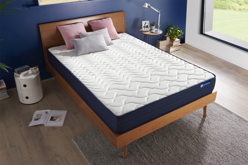 Matelas 150x200 cm Ressorts ensachés et Mémoire de forme - Actiflex Life