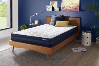 Matelas 160x195 cm Ressorts ensachés et Mémoire de forme - Actiflex Tech