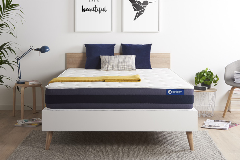 Matelas 180x210 cm Latex et mémoire de forme - Actilatex Morpho