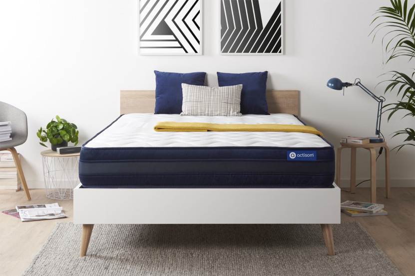 Matelas 180x190 cm Latex et mémoire de forme - Actilatex Tech
