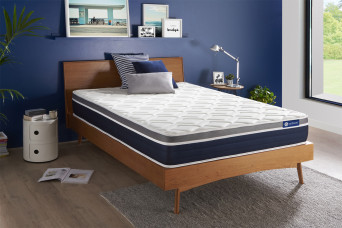 Matelas 150x190 cm Ressorts ensachés et Mémoire de forme - Actiflex Confort
