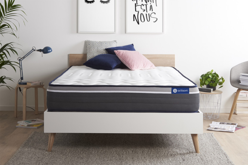 Matelas 180x190 cm Latex et mémoire de forme - Actilatex Plus