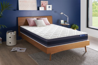 Matelas 135x200 cm Ressorts ensachés et Mémoire de forme - Actiflex Morpho