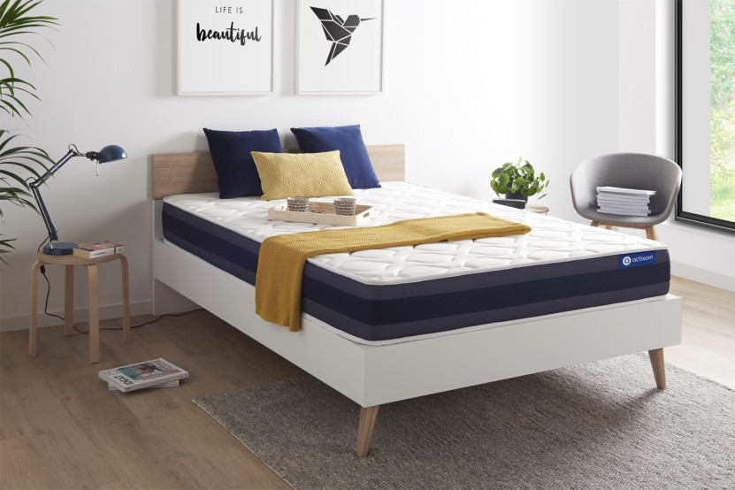 Matelas 160x200 cm Latex et mémoire de forme - Actilatex Morpho
